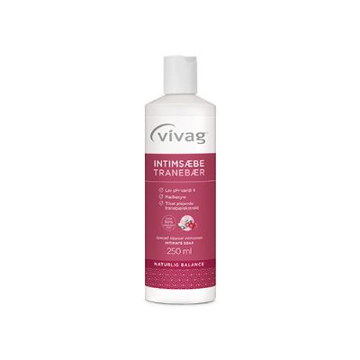 Vivag Intimsæbe Tranebær 250 ml