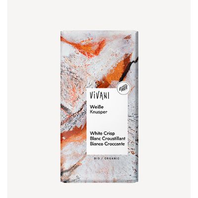 Vivani hvid chokolade økologisk m. 100 g