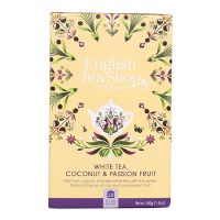 White Tea, Coconut & Passion Fruit, 20 breve økologisk 20 br