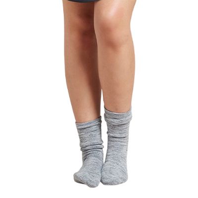Women\'s Chunky Bed Sock Dove/Storm Space Dye 1 stk