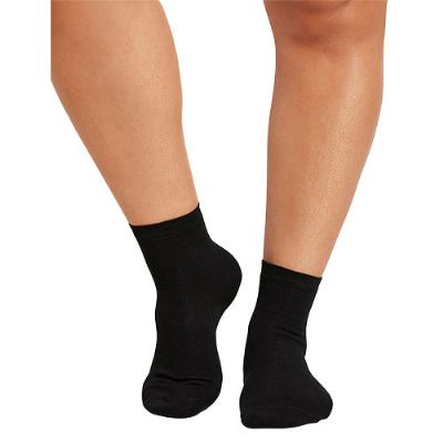 Women´s Everyday Ankle Socks sort str. 36-40 1 stk