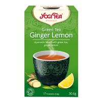 Yogi Green Tea Ginger Lemon økologisk 17 br