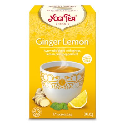 Yogi Tea Ginger Lemon økologisk 17 br