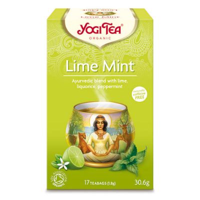 Yogi Tea Lime mint økologisk 17 br