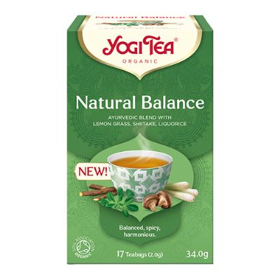 Yogi Tea Natural balance, økologisk 17 br