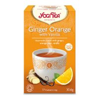 Yogi Tea økologisk Ginger orange with 17 br