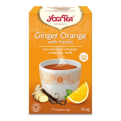Yogi Tea økologisk Ginger orange with 17 br