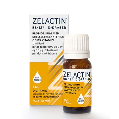 Zelactin D-dråber med BB-12 bakterier 8 ml