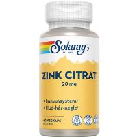 Zink Citrat 20 mg 60 kap